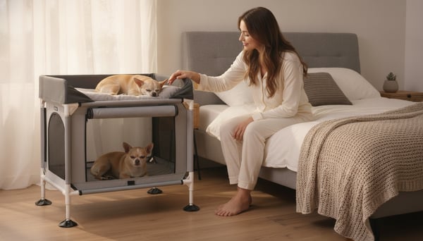 Amazon Deal Alert: Veehoo Bedside Dog Bassinet Drops to $76