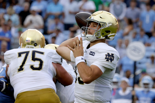 Enterprise Tech Shift: Carr, ground game help No. 3 Notre Dame push past North Carolina 37-26 for 15th straight win and the Scaling Frontier