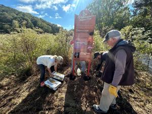 Volunteers Continue Development of Hawkshaw Hawkins Memorial Pollinator Habitat & Trail