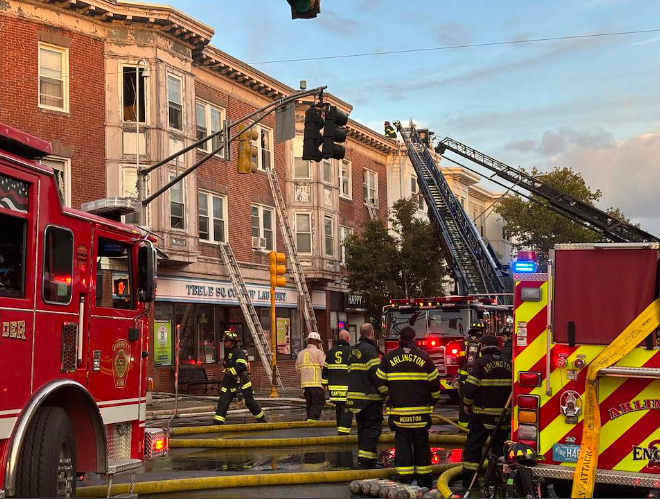 BREAKING: 5-Alarm Inferno Engulfs Somerville Building, Crews Battle Blaze