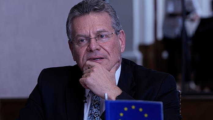 Eu-china Talks Enter Critical Phase As Trade Chief Šefčovič Touches Down in Beijing