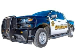 Cyclist injured in collision with stopped pickup in Lyon County