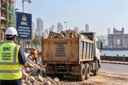 BMC to Crack Down on Illegal Debris Disposal, Impose Rs 25,000 Fine for Tracking Violations