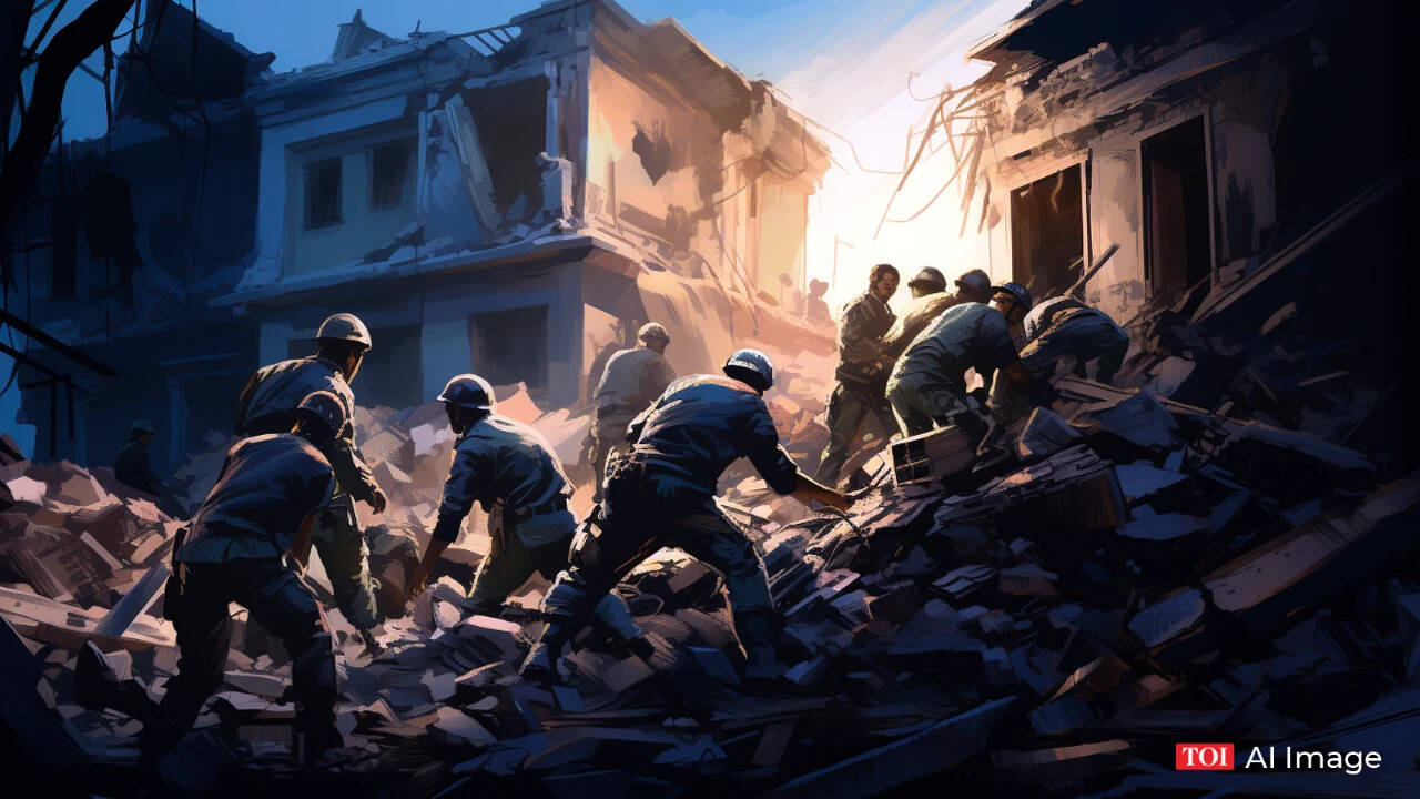 3-storey Building Collapses in Delhi's Seemapuri, Several Feared Trapped