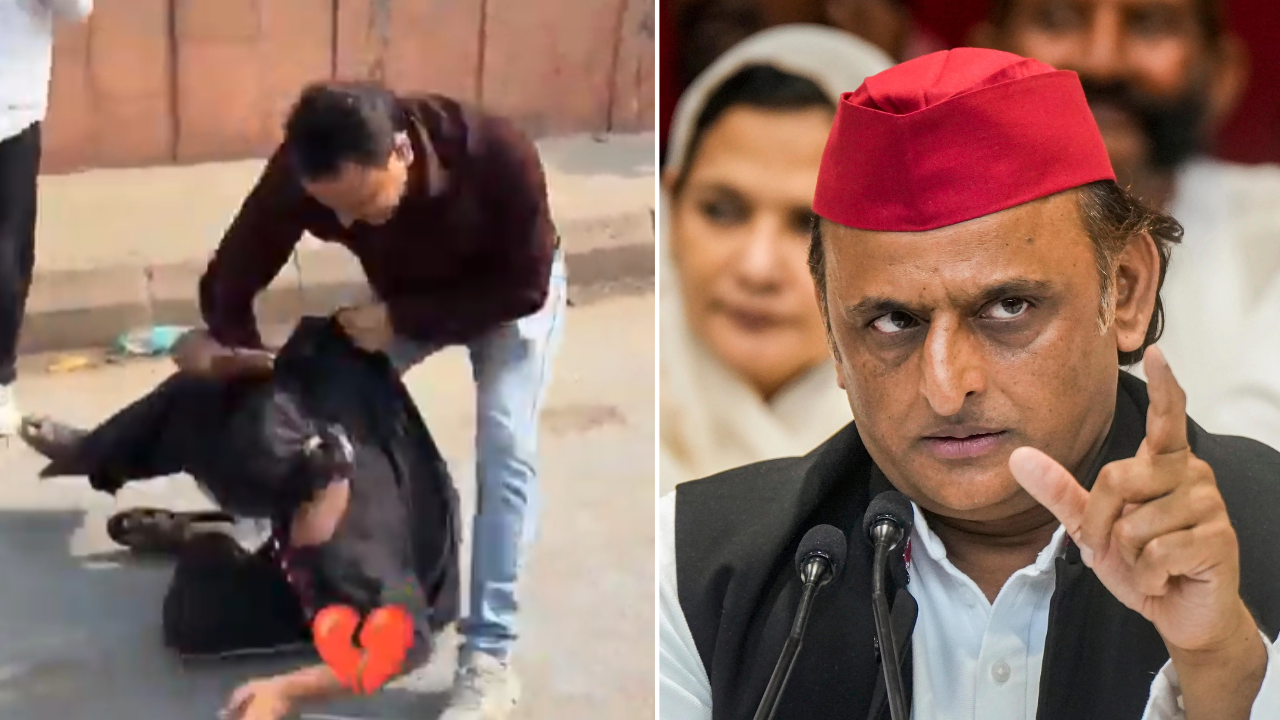 Bjp's Honouring Women': Akhilesh Shares Video of Harassment During Delhi Crackdown