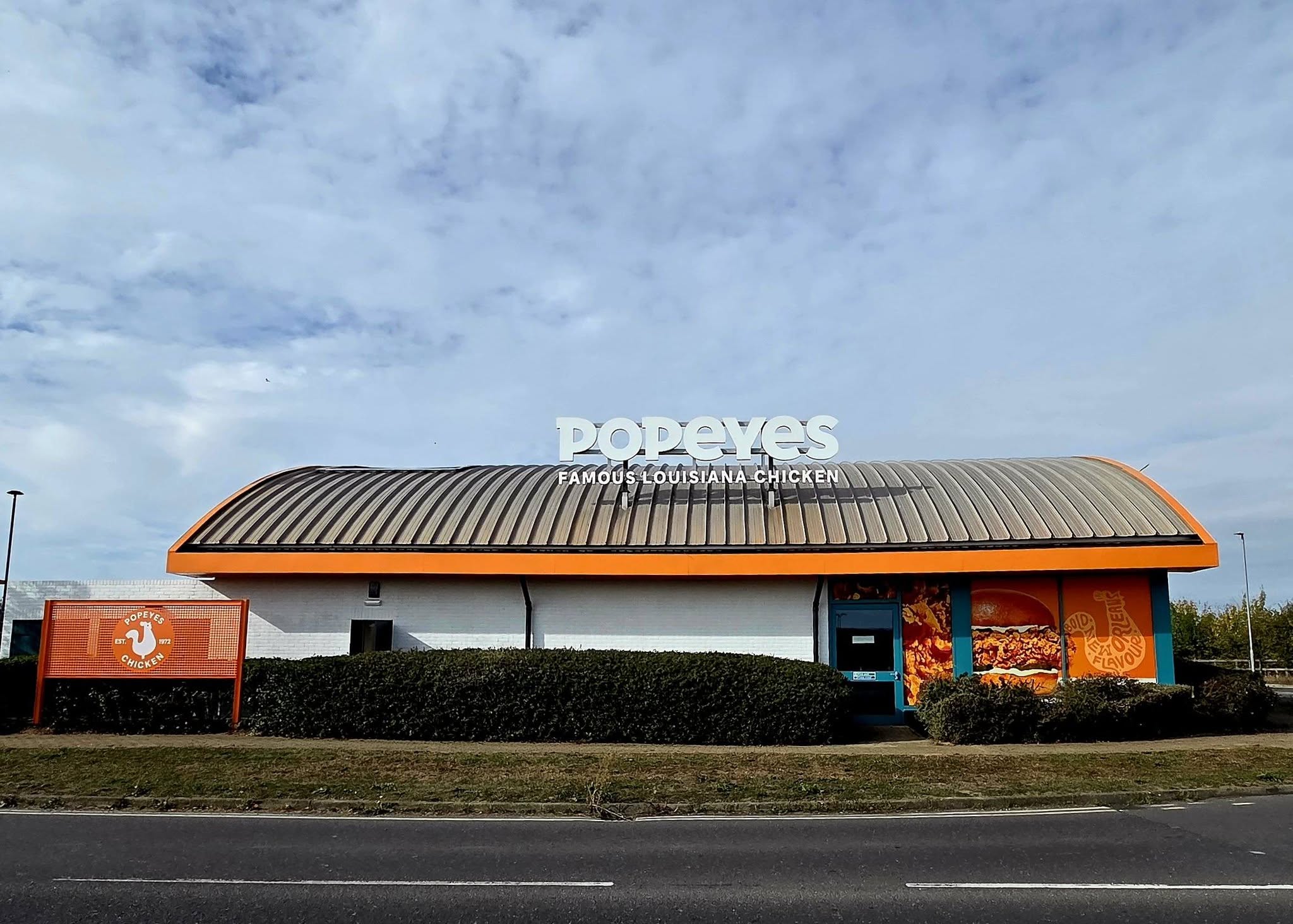 New Photos Show Essex Town's First Popeyes Restaurant Taking Shape