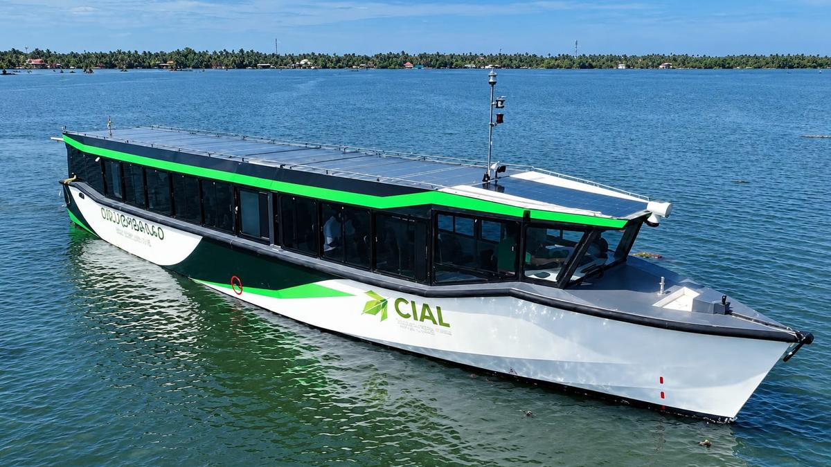 Kerala's Veli-Kadinamkulam Solar Boat Service Sets Sail September 30