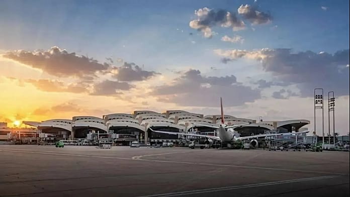Saudi-led Coalition Says a Projectile Has Struck a Passenger Terminal at the Airport in Riyadh