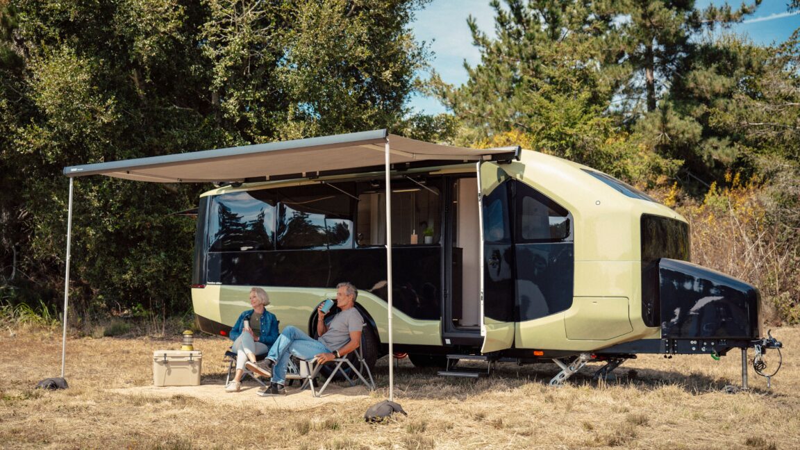 All-electric Camping Gets a Solar Upgrade: the 2027 Pebble Flow