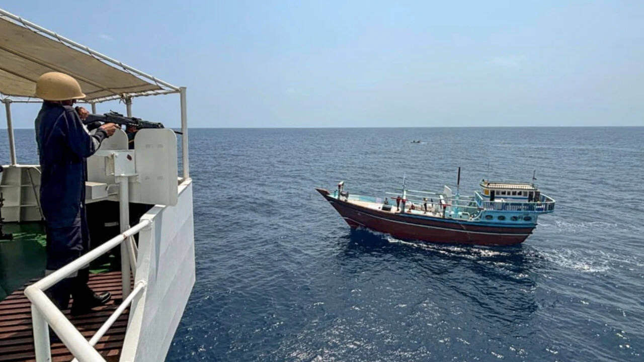 Developing Story: Iranian boat with Pakistani crew caught with Rs 3,000 crore drugs in Arabian Sea