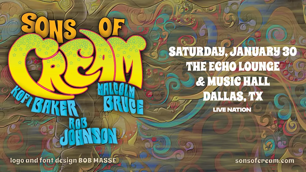 Win 2 Tickets to Sons of Cream! in Significant Industry Shift