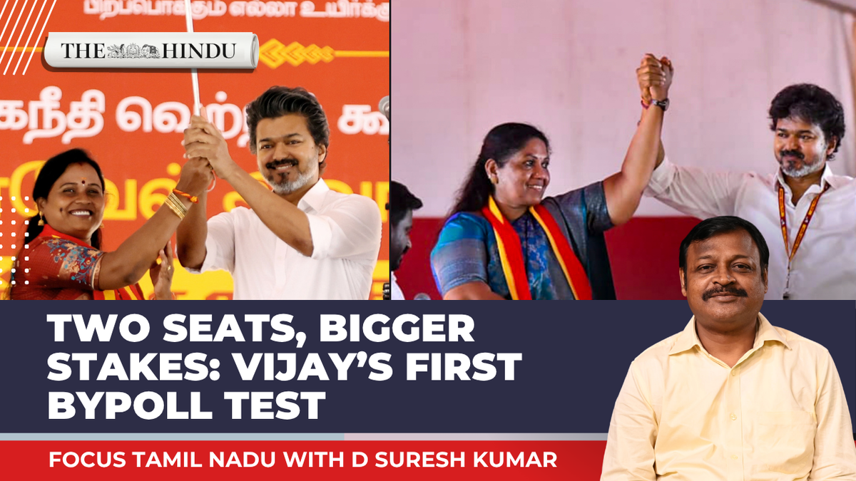Policy in Focus: Two seats, bigger stakes: Vijay’s first bypoll test | Focus Tamil Nadu and Its Wider Institutional Repercussions