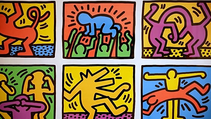 Keith Haring Retrospective Opens at Rome’s Palazzo Braschi With More Than 140 Works
