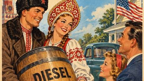 Russian Diesel for US Friends’: Russians React to Trump-putin Deal With Propaganda Posters