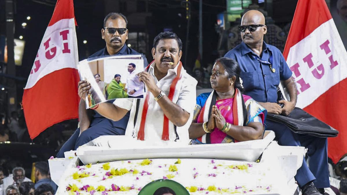Palaniswami Slams TVK Government as 'Incompetent', Demands Answers on Corruption