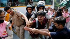 Delhi Protests Erupt: 'Cockroach' Group Leaders Detained as Hundreds Arrested