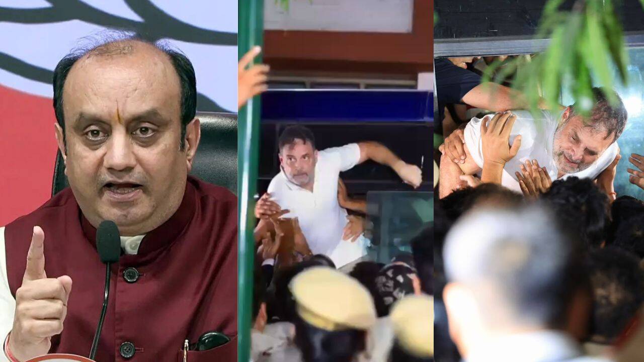 Expert in Theatrics': BJP Its Out at Rahul Over Protest 'drama' at Akashvani Bhawan
