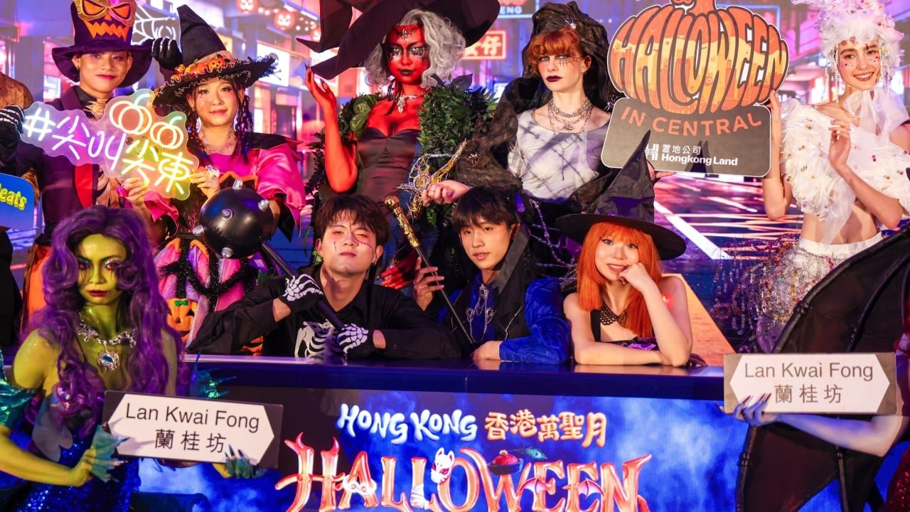 Global Perspective: Hong Kong turns Halloween into month-long event with street parties, free rides