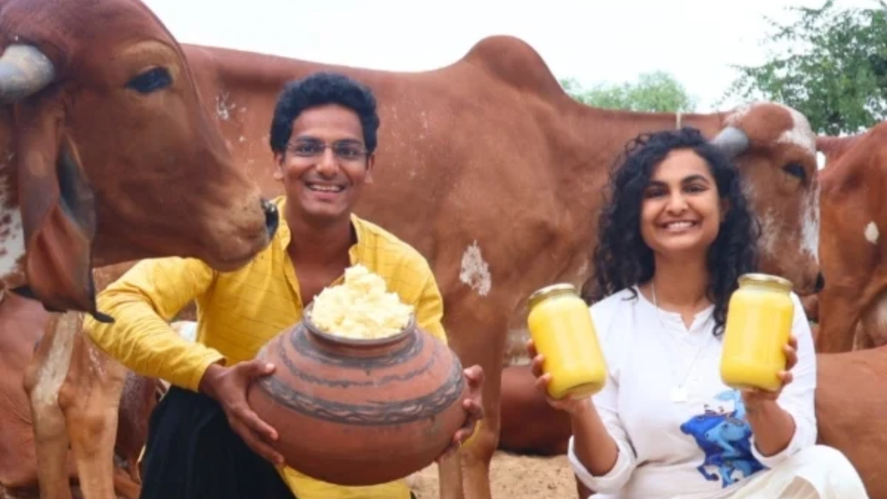 Jaipur Couple Started With Rented Cows; Now Runs Rs 2.4 Crore Sustainable Farm