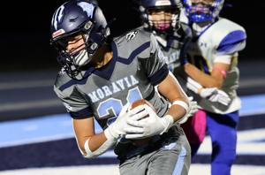 Economic Impact: Palmer's 6 rushing TDs lead Moravia football past Frankfort-Schuyler