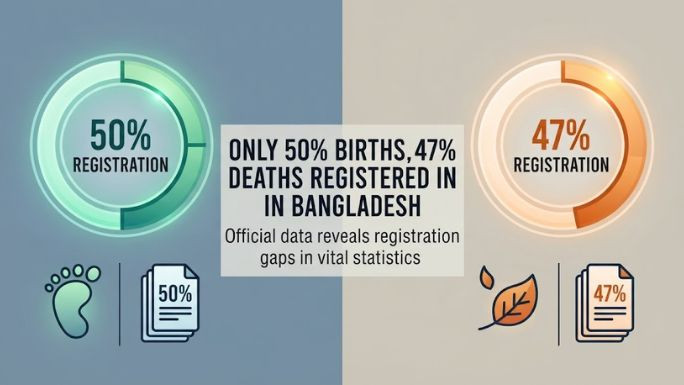 Bangladesh's Birth Registration Crisis: Over Half of Births and Deaths Go Unrecorded