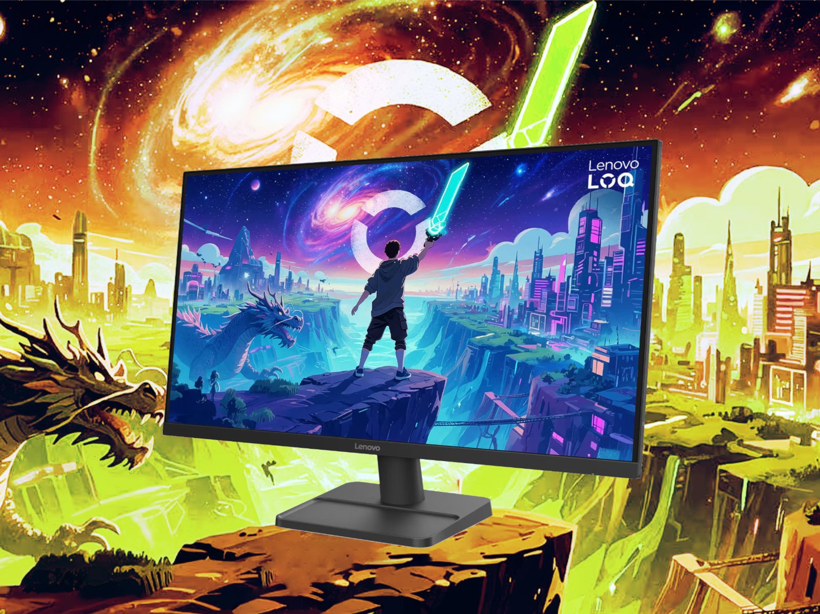Lenovo launches new budget gaming monitor with HDMI 2.1 and AMD FreeSync Premium