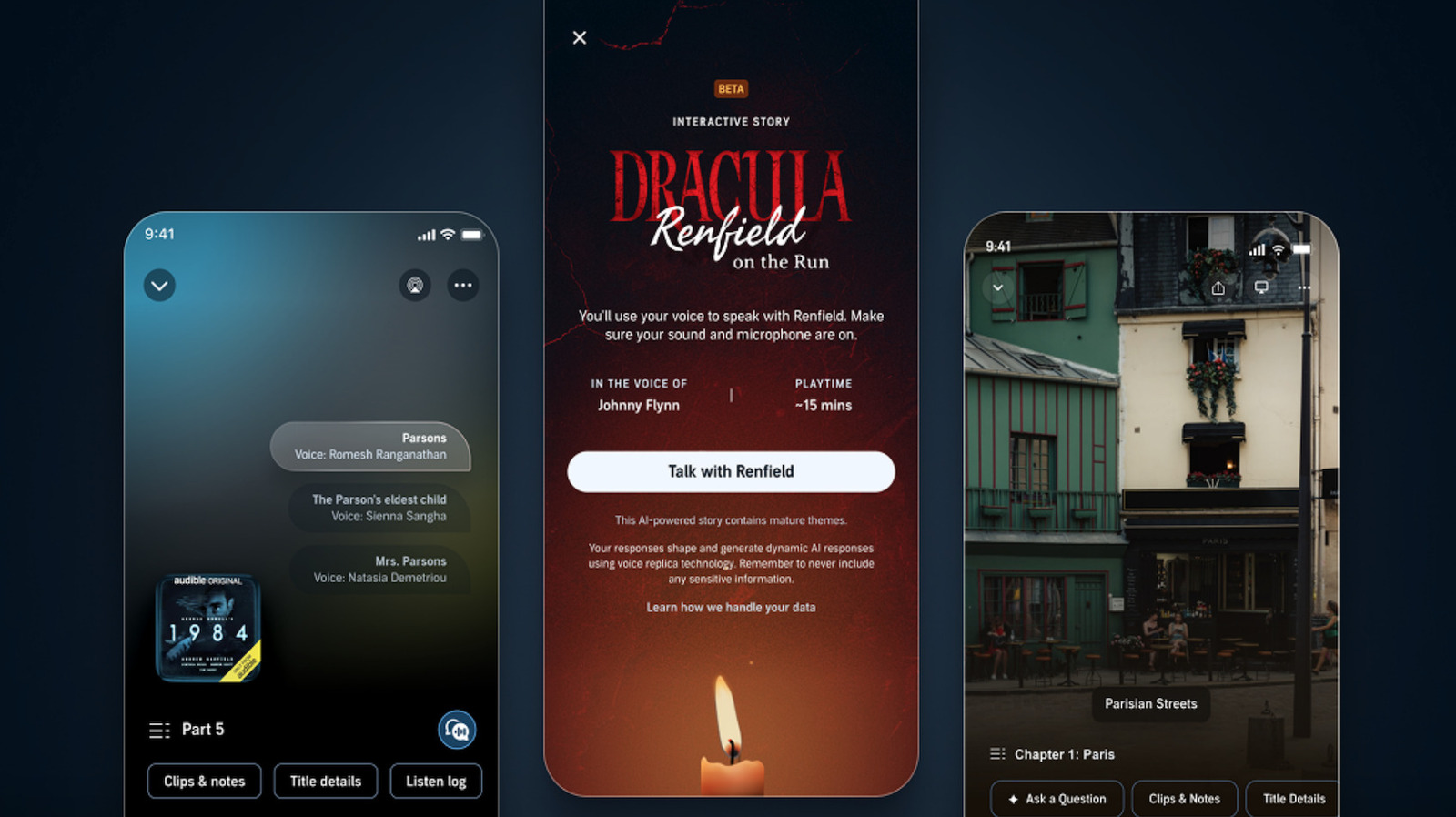 Enterprise Tech Shift: Audible thinks you want to have an AI-generated conversation with Dracula's beleaguered servant and the Scaling Frontier