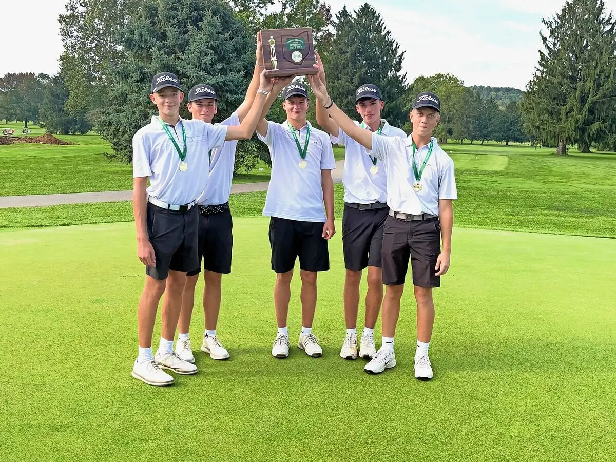 Hiland Hawks Soar to Division III State Golf Tournament After Dominant District Win
