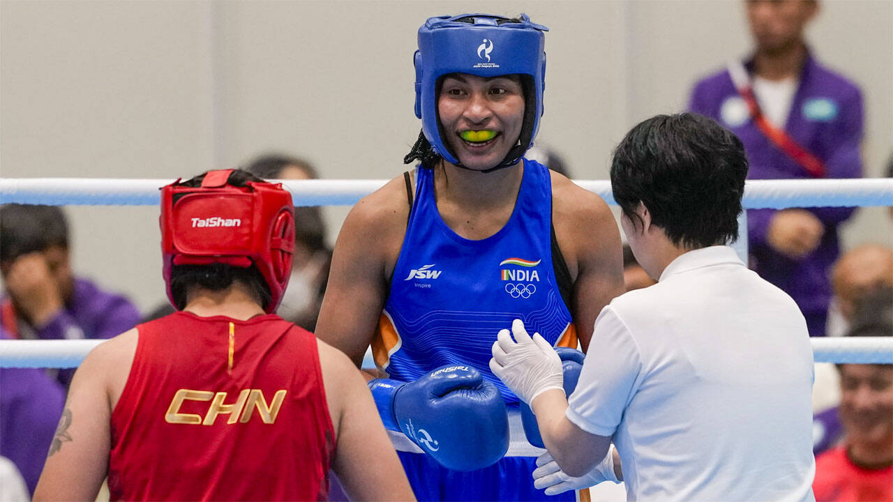 Developing Story: Birthday girl Lovlina makes history with gold, joins Mary Kom in elite club