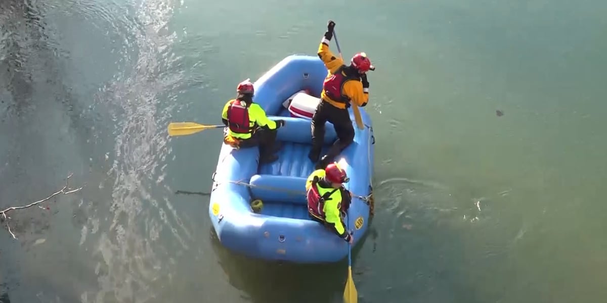 Roanoke Regional Swift Water Rescue Team Prepares for Water Rescues