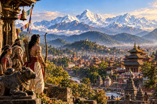Nepala: the Kathmandu Valley and the Central Himalayan World of the Mahabharata