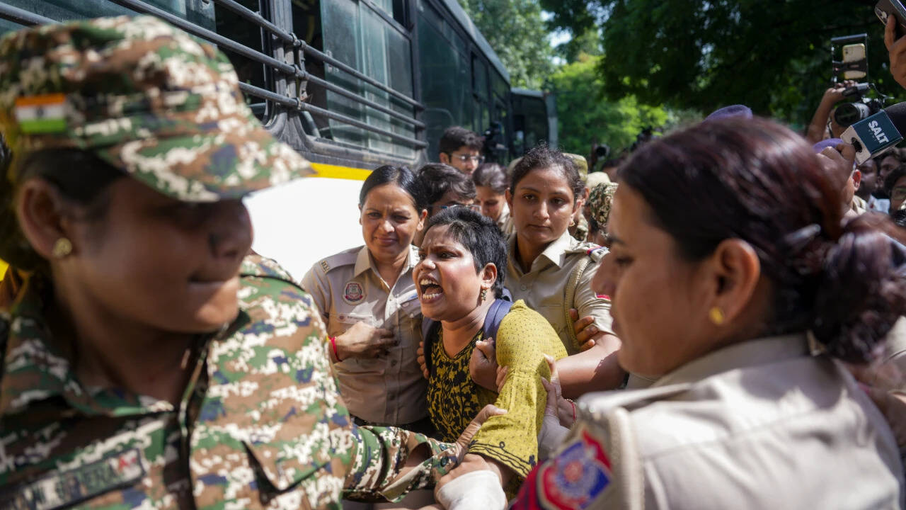 Humiliation, Torn Clothes and Badges: Delhi Women Cops Allege Assault at Protest Sites