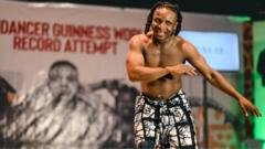 Developing Story: Nigerian dances non-stop for seven days in world record bid