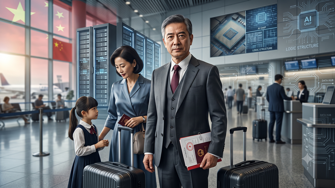 Enterprise Tech Shift: China tells families of AI executives to get permission before travelling abroad and the Scaling Frontier