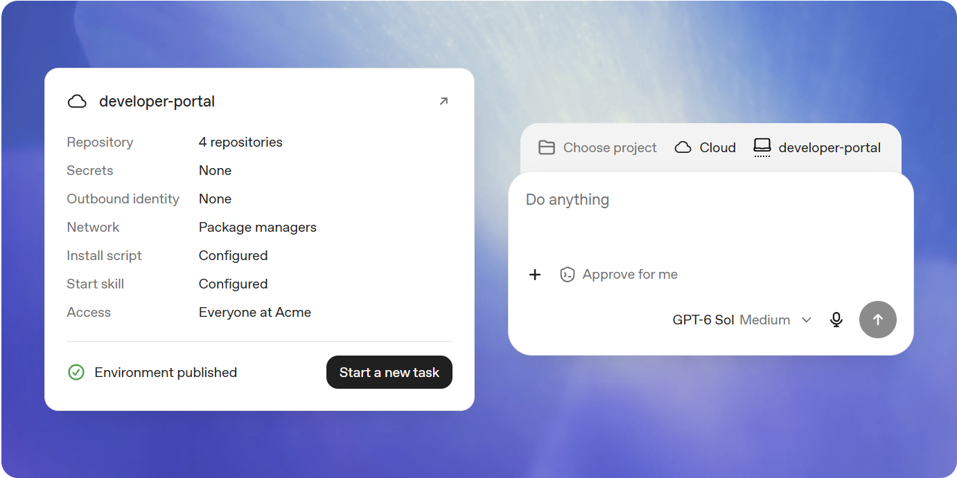 Enterprise Tech Shift: OpenAI’s Codex gets reusable cloud environments that follow developers across devices and the Scaling Frontier