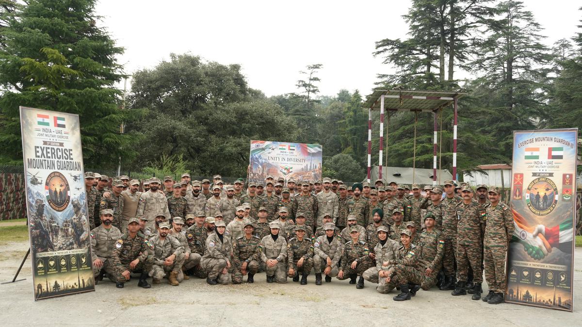 India-UAE Joint Military Exercise Kicks Off in Uttarakhand, Focus on Mountain Warfare