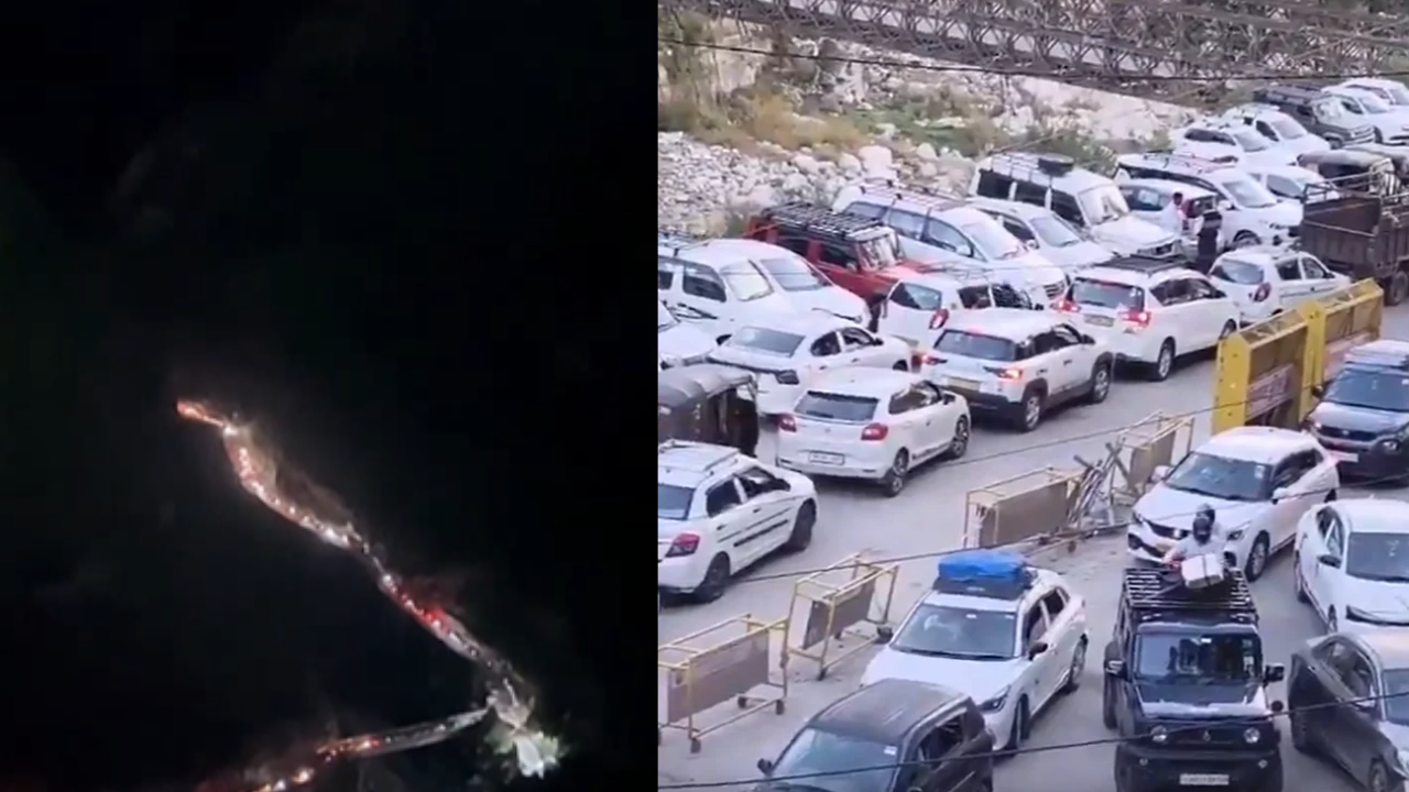 Developing Story: Massive traffic jams hit Himachal, Uttarakhand on long weekend