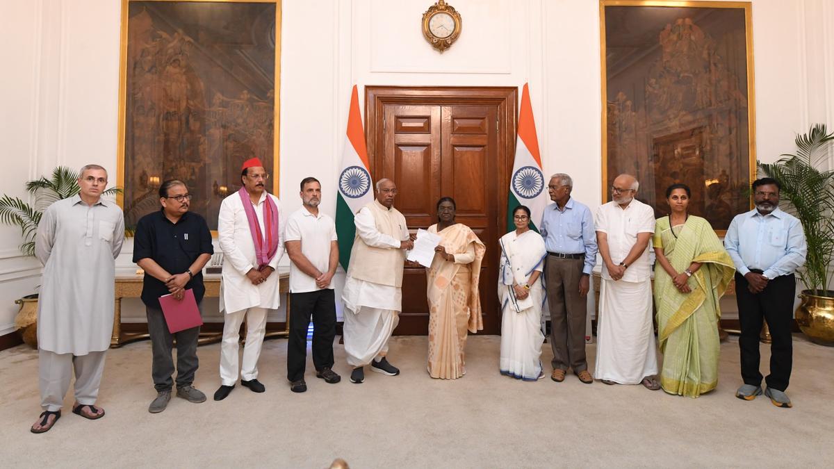 Repeal Recent Assembly Polls, INDIA Bloc Urges President