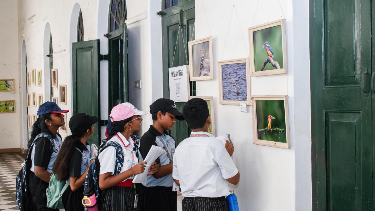 Wildlife Photography Exhibition Opens at Hawa Mahal in Visakhapatnam, Showcasing India's Biodiversity