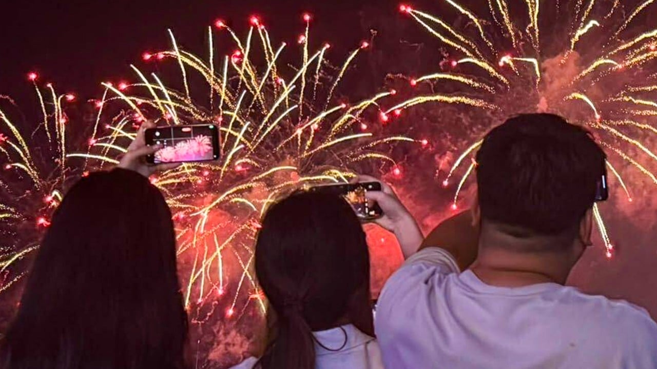 Developing Story: Hong Kong celebrates National Day with fireworks extravaganza