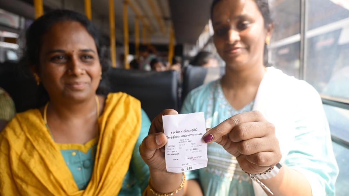 Tamil Nadu's No-Fare Bus Scheme to Cost ₹1,600 Crore Annually