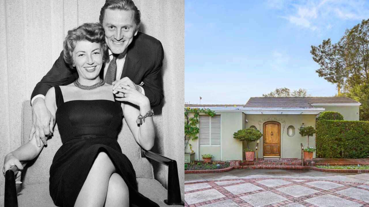Kirk Douglas' $400k Beverly Hills Home With 40 Celeb Autographs Sold for $9m