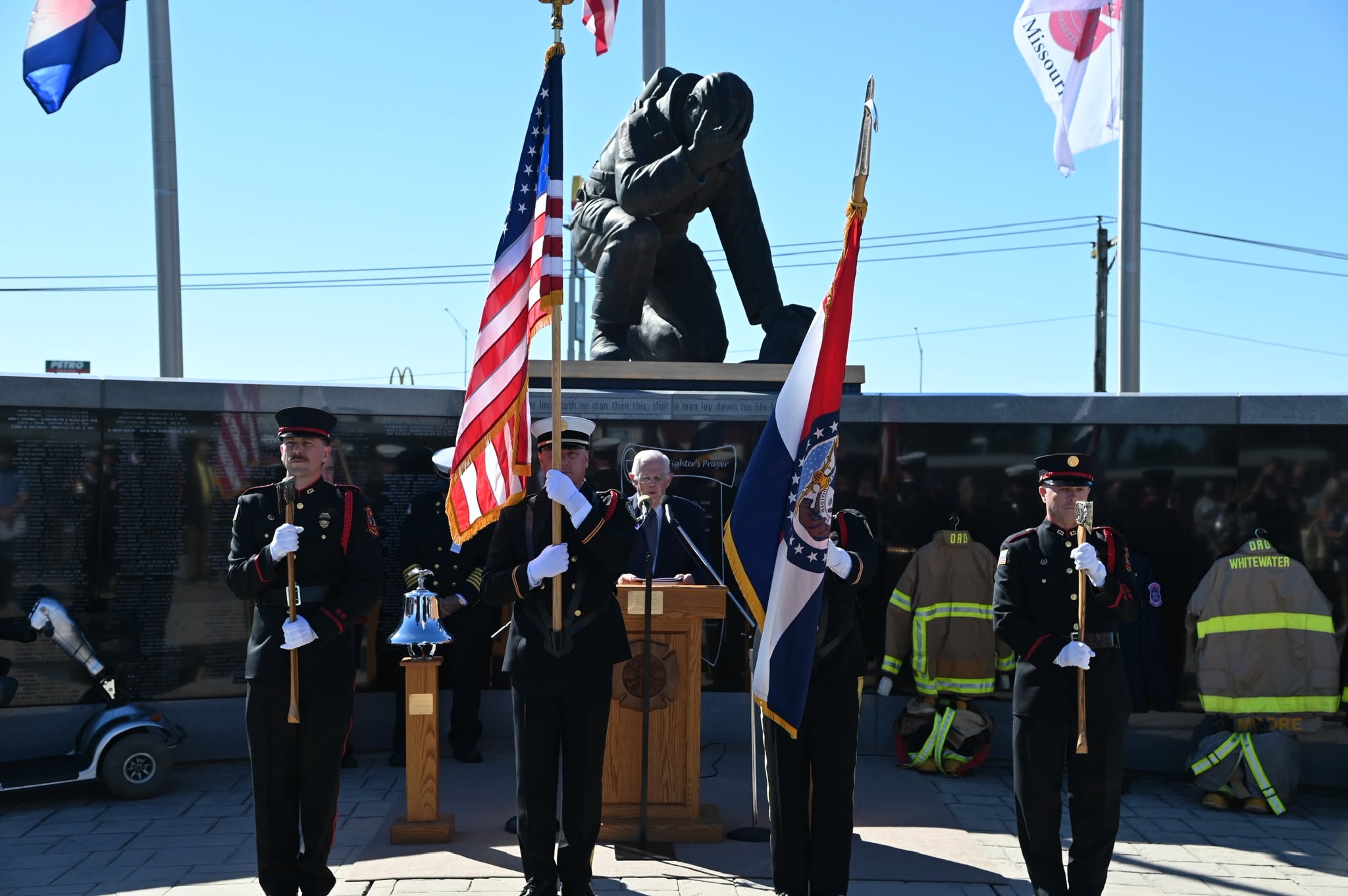 Warren Added to Fire Fighters Memorial Wall as Market Analysts Weigh Next Moves