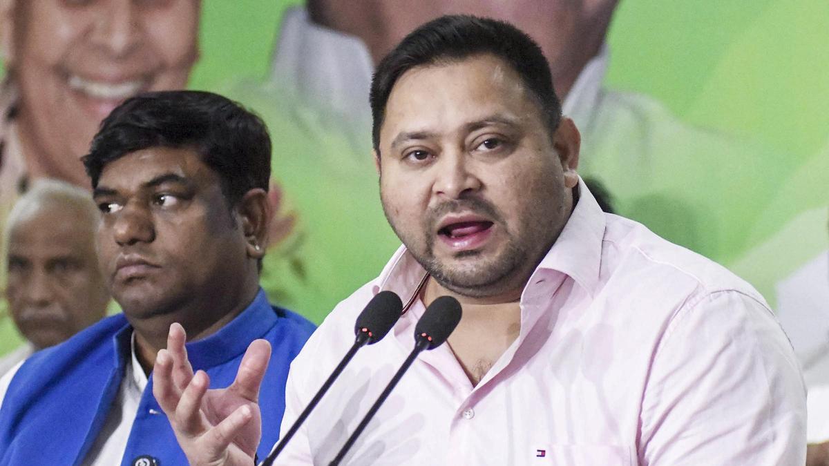 Tejashwi Yadav Alleges Electoral Fraud in Bihar, Says CEC Acting at Bjp’s Behest