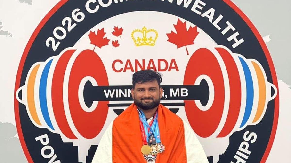 Vijayapura Powerlifter Strikes Silver at Commonwealth Championship in Canada