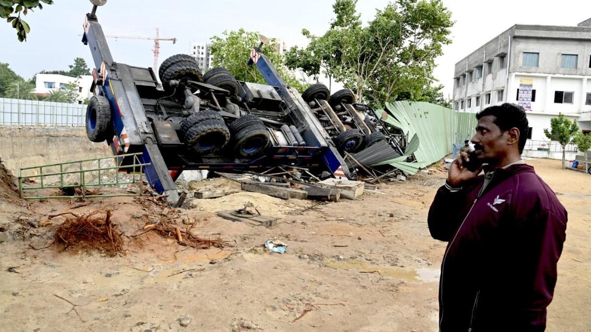 Tirupati Building Collapse: Two Town Planning Officers Suspended After Crane Accident Kills Three