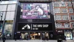 HMV to Close Oxford Street Store After Three Years in Significant Industry Shift