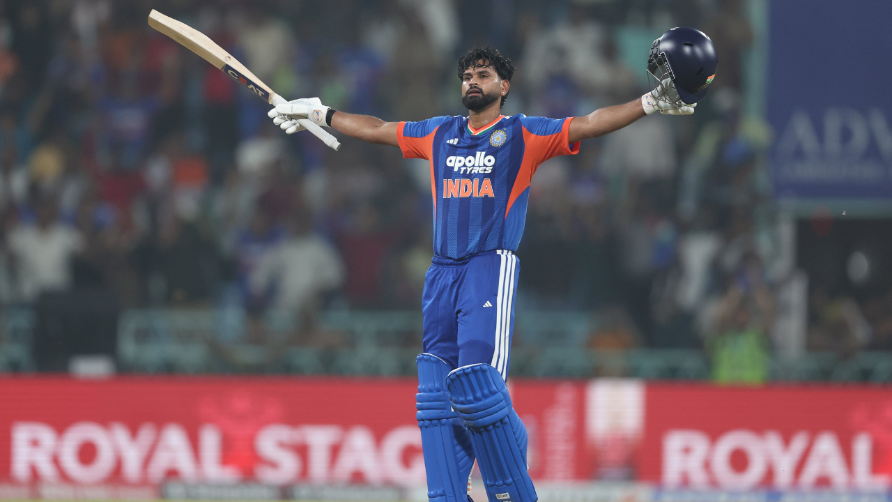 Shreyas Iyer's Maiden T20I Century Powers India to Eight-wicket Win Over West Indies
