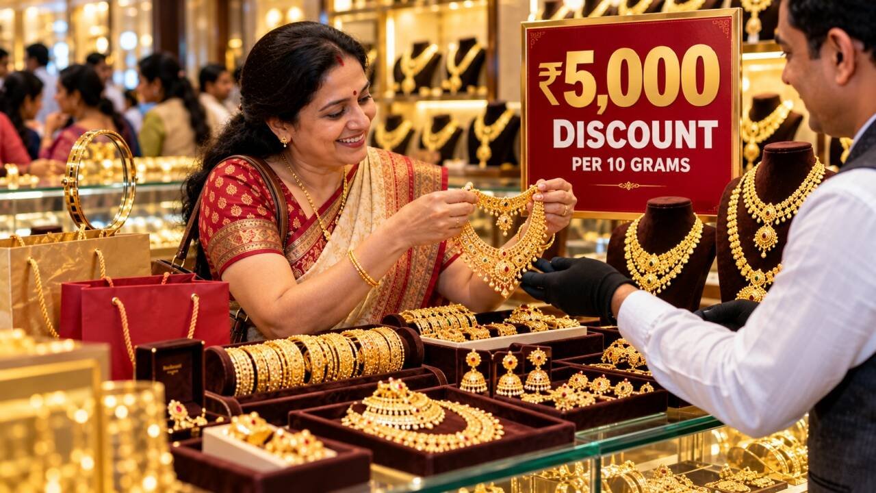 International Briefing: Indians buying gold at Rs 5,000 per 10 grams discount on cash deals