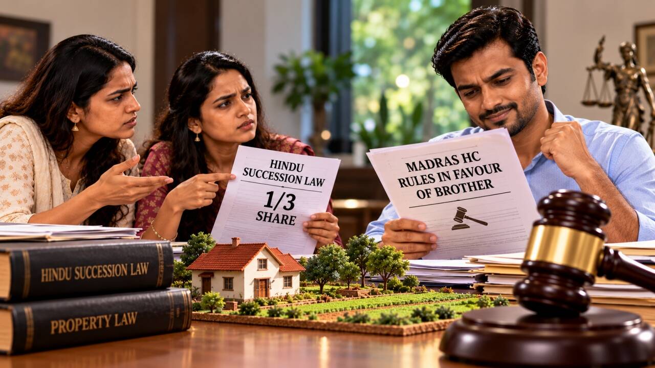 Sisters Sought 1/3rd Share in Parents' Property; Madras HC Rules in Favour of Brother